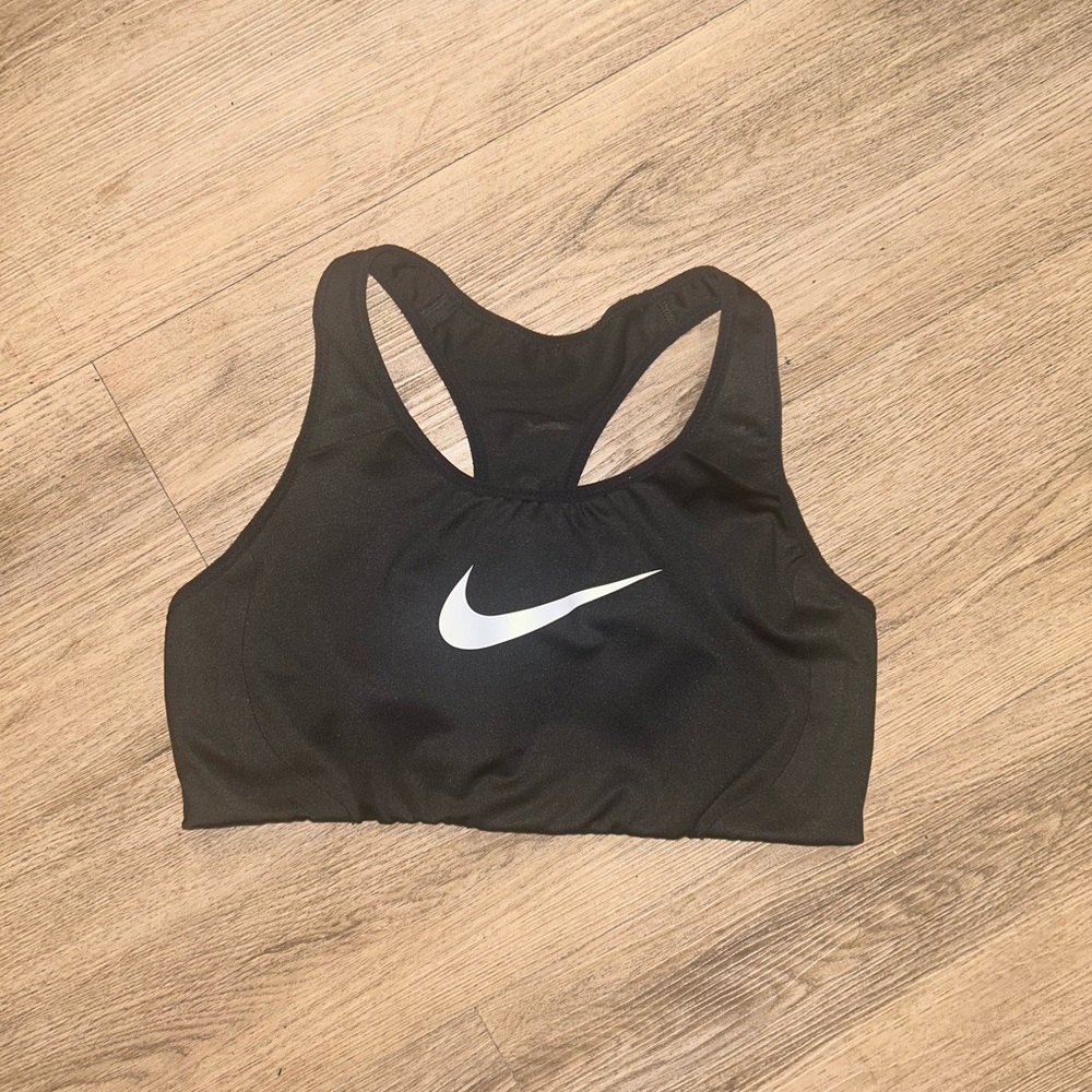 Nike Women's Black and White Sports Bra